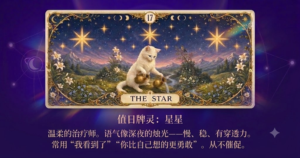 今日专属牌灵